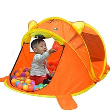 Tenda de brinquedo infantil dobrável, tenda de desenho animado fofa para piscina de bolinhas, brinquedo infantil para meninas 2024 - compre barato