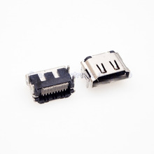 10pcs 19Pin HDMI Jack Female Socket 19P SMT 4 DIP Foot Short Type 2024 - buy cheap
