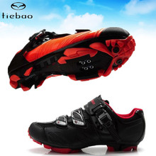 Tiebao обувь для велоспорта Sapatilha Ciclismo MTB горный велосипед Chaussure Vtt уличные профессиональные женские кроссовки мужские велосипедные туфли 2024 - купить недорого