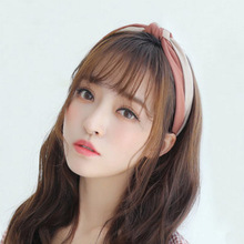 Autumn New Korean Fashion Knot Hairband Women Girls Hair Head Bands Hoop Accessories For women Hair Scrunchy Headdress Hairbands 2024 - buy cheap