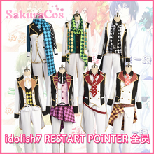 Anime! Idolish7 RESTART POiNTER All Members Uniform Cosplay Costume For Male/Female Free Shipping 2024 - buy cheap