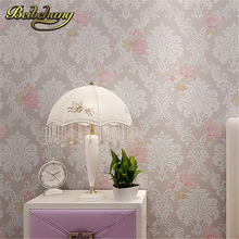 Beibehang-rollo de papel tapiz 3d de lujo, moderno, de alta calidad, para pared, flor, tapete de papel de pared para dormitorio, sala de estar, wallcoveri 2024 - compra barato