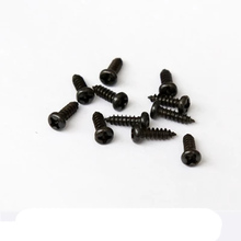 Cabeça redonda de zinco preto, 50 peças m2 gb845 parafusos autorroscantes phillips largura 4mm-12mm de comprimento 2024 - compre barato