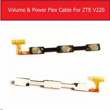 Genuine Power & Volume Flex Cable For ZTE Small Fish V220 A880 Power Screen Lock Switch side key Button Flex Ribbon Replacement 2024 - buy cheap