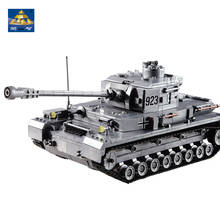 KAZI большой Танк Panzer IV 1193 шт. строительные блоки военный армейский конструктор Обучающие игрушки детские Совместимые Кирпичи подарки 2024 - купить недорого