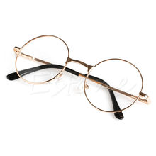 Óculos de leitura retrô unissex redondo, armação de metal para presbiopia 2024 - compre barato