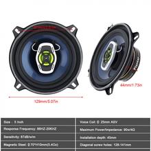 5 Inch 500W 12V 2 Way Car Coaxial Auto Audio Music Stereo Full Range Frequency Hifi Speakers Non-destructive Installation 2024 - buy cheap