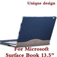 Съемный чехол для Microsoft Surface Book2 Book 13,5 Tablet, чехол для ноутбука из искусственной кожи, защитный чехол для клавиатуры, подарок 2024 - купить недорого