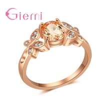 Anillo de oro rosa con dos mariposas para mujer, joya hecha a mano con diseño bonito, regalo de joyería de boda, envío gratis 2024 - compra barato