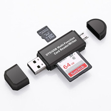 Memery Cards Reading Device Micro USB OTG to USB 2.0 Adapter SD Card Reader For Android Phone Tablet PC 2024 - buy cheap