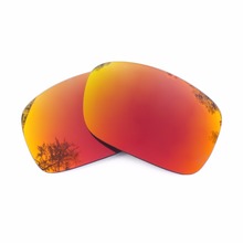 Lentes de repuesto polarizadas con espejo, lentes de color naranja y rojo para montura de gafas de sol, cárter, 100% UVA y UVB 2024 - compra barato