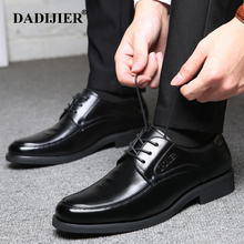 DADIJIER 2018 new mens dress shoes men Breathable black Classic formal Oxford shoes Men business leather Shoes ST98 2024 - buy cheap