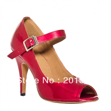 Wholesale Discount Women Red LATIN Shoes Ballroom Dance Shoes Salsa Tango Shoes 2024 - buy cheap