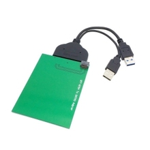 USB 3,0 к SATA 22pin 2,5 "жесткий диск к WD5000MPCK SFF-8784 SATA Express SSD адаптер Соединительный адаптер 2024 - купить недорого