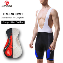 X-TIGER Cycling Bib Shorts Pro Bib Bike Tights 5D Padded Riding Bicycle Cycling Bib Shorts Summer Mens Cycling Shorts 2024 - buy cheap