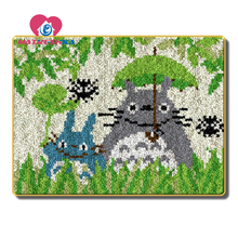 Totoroo-Juego de gancho de ganchillo para ganchillo, juego de ganchillo para alfombras, paquete de botones, manualidades para el hogar 2024 - compra barato