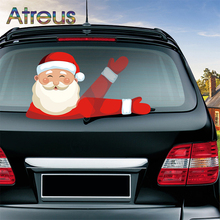 Car Christmas Decoration Stickers Rear Window Wiper Decal for Audi A3 A1 Q3 Q5 Q7 BMW F20 E81 E87 X5 E53 E70 X1 X3 X6 E71 m 2024 - buy cheap