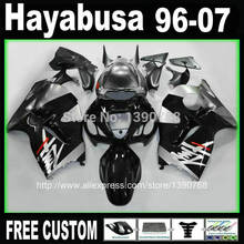 Free customize fairings bodywork for SUZUKI Hayabusa GSX 1300R 1996-2007 black plastic fairing kit GSX 1300R 96-07 FF66 2024 - buy cheap