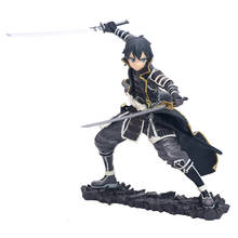 Anime SAO Sword Art Online Kirigaya Kazuto Kirito Collectible Figure Models Toys Gifts 2024 - buy cheap