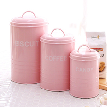 3pcs/set Stainless Steel Sealed Jar Tea Storage Tins Caddy with Cover Canister Box Sugar Candy Coffee Food Canister Snack Tank 2024 - buy cheap