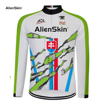 2019 New Alien Pro Cycling Jersey Long Sleeve Ropa Ciclismo Team Autumn Bike Clothing Bicycle Shirt Maillot MTB Clothes 6574 2024 - buy cheap