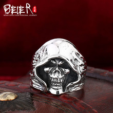 Beier new store skull rings for men high quality fine jewelry wedding rings  D1272 2024 - buy cheap
