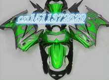 Dor-green silver black Fairing for KAWASAKI Ninja ZX250R 08-12 ZX-250R 2008-2012 ZX 250R 08 09 10 11 12 2008 2009 2010 2011 2012 2024 - buy cheap