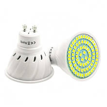 GU10 LED Bulb Lamp 220V LED Spotlight Bulb SMD 2835 48led 60led 80led Lamparas Lampada De LED Spot Light bombillas led 2024 - buy cheap