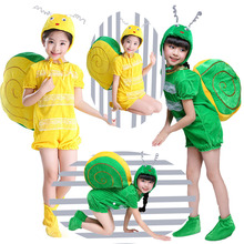 Disfraz de caracol para niños y niñas, traje de Caracol verde, amarillo y rojo para fiesta de Halloween y cosplay 2024 - compra barato