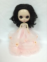 Nude blyth doll black  hair Special eye chip suitable for girl ksm 001155 2024 - buy cheap