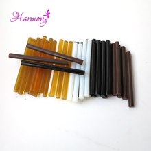 12pcs 0.78*10 cm Keratin Glue Sticks,fusion glue, brown, amber, black and white colors in stock optional 2024 - buy cheap