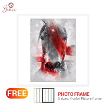 5d diy pintura de animais cavalo completo quadrado/redondo casa decoração de diamante bordado kit de ponto cruz presentes de feriado 2024 - compre barato