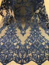 beautiful Sophia-10.520 Nigerian fabric for party dress new African embroidered lace fabric 2024 - buy cheap