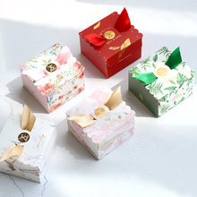 New Multicolor Wedding Candy Box Gift Bag Wedding Favors and Gifts Box Baby Shower Happy Birthday Paper Box Party Supplies 2024 - buy cheap