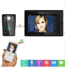 7 Inch Touch Screen  Wired WIFI  Video Door Phone Intercom Doorbell 2024 - buy cheap