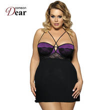Comeondear Wholesale Plus Size Sexy Lingerie RJ80056 High Quality Fashion Lingerie For Sex Nightdress Lenceria Baby doll Sexy 2024 - buy cheap