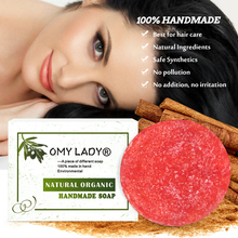 OMY LADY 100% Pure Natural Handmade Shampoo Soap Cinnamon Oil Essential Oil Hair Cold Processed Anti-Dandruff Off Hair Care 2024 - buy cheap