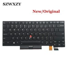 Новая Оригинальная клавиатура с подсветкой для Lenovo Thinkpad T470 T480 A475 A485 US Layout 01AX569 01AX487 01AX528 01HX419 2024 - купить недорого