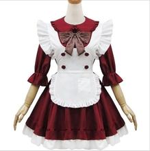 Japanese Sweet Maid Dress Inu Boku Secret Service Cosplay Maid Costumes Sexy Lolita Apron Uniform Dress 2024 - buy cheap