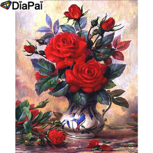 DIAPAI 5D DIY Diamond Painting 100% Full Square/Round Drill "Flower landscape" Diamond Embroidery Cross Stitch 3D Decor A22504 2024 - buy cheap