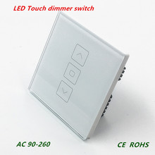 LED Touch dimmer switch 0-500W AC110V 220V 230V CE ROHS US EU UK AU 1 pieces 2024 - buy cheap