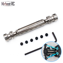 Mirbest RC DIY Parts For Wltoys 12428 Parts 12423 FY-03 JJRC Q39 RC Car Metal Universal Joint drive shaft Upgrade accessories 2024 - buy cheap