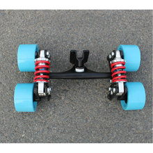 Skate de alumínio com 4 rodas, peça de skate e ponte longa de alumínio para skate e caminhão 2024 - compre barato