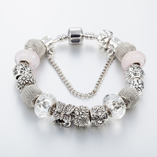 ANNAPAER 2019 ранние браслеты для женщин ювелирные изделия с подвеской-бабочкой Кристальные бусины подходят для оригинальных браслетов B16062 2024 - купить недорого