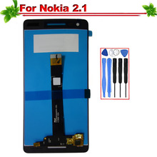 5.5 "para Nokia 2.1 TA-1080 TA-1084 A-1086 TA-TA 1092-1093 Display LCD tela sensível ao toque de Substituição do Conjunto Completo para Nokia 2.1 LCD 2024 - compre barato