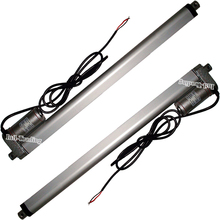 Set of 2PCS 14mm/s 450mm 18" Stroke 1000N 220 Pound 12 Volt DC Electric Linear Tubular Actuator Motor for Windows Chair Door 2024 - buy cheap