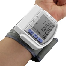 Esfigmomanómetro Digital LCD para muñeca, Monitor de presión arterial, presión arterial, medidor de ritmo cardíaco, manguito de tonómetro, monitor automático para el cuidado de la salud 2024 - compra barato