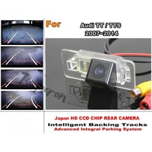 Câmera com assistência de estacionamento inteligente para carro, para audi tt/tts 2007 ~ 2014 hd ccd, câmera de ré/câmera de visão traseira 2024 - compre barato