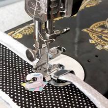 Household sewing machine pull cylinder Large crimping presser foot binder fold edge wrapping cylinder for SINGER brother sewing 2024 - buy cheap
