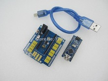 Terminal Adapter  Nano 3.0 + 1pcs NANO 3.0 Shield Expansion Board for Electric DIY SCM 2024 - buy cheap